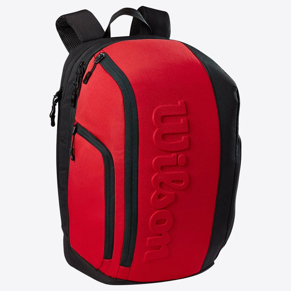 Tennis Accessories Wilson Super Tour Backpack Clash V2 Black/Red 4 Tennis Accessories Wilson Super Tour Backpack Clash V2 Black/Red