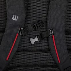 Tennis Accessories Wilson Super Tour Backpack Clash V2 Black/Red 10 Tennis Accessories Wilson Super Tour Backpack Clash V2 Black/Red