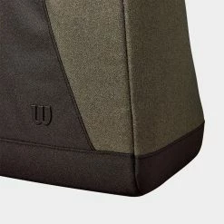 Wilson Women's Racquet Bag Cream/Forest Green/Black