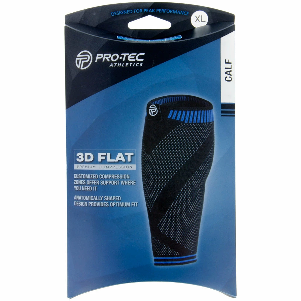 Pro-Tec 3D Flat Premium Calf Support Injury Prevention & Recovery 5 Pro-Tec 3D Flat Premium Calf Support Injury Prevention & Recovery