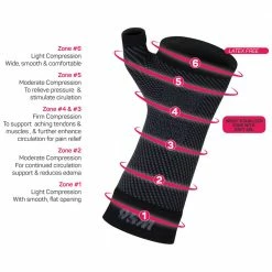 OS1st WS6 Sports Wrist Compression Sleeve Compression Gear