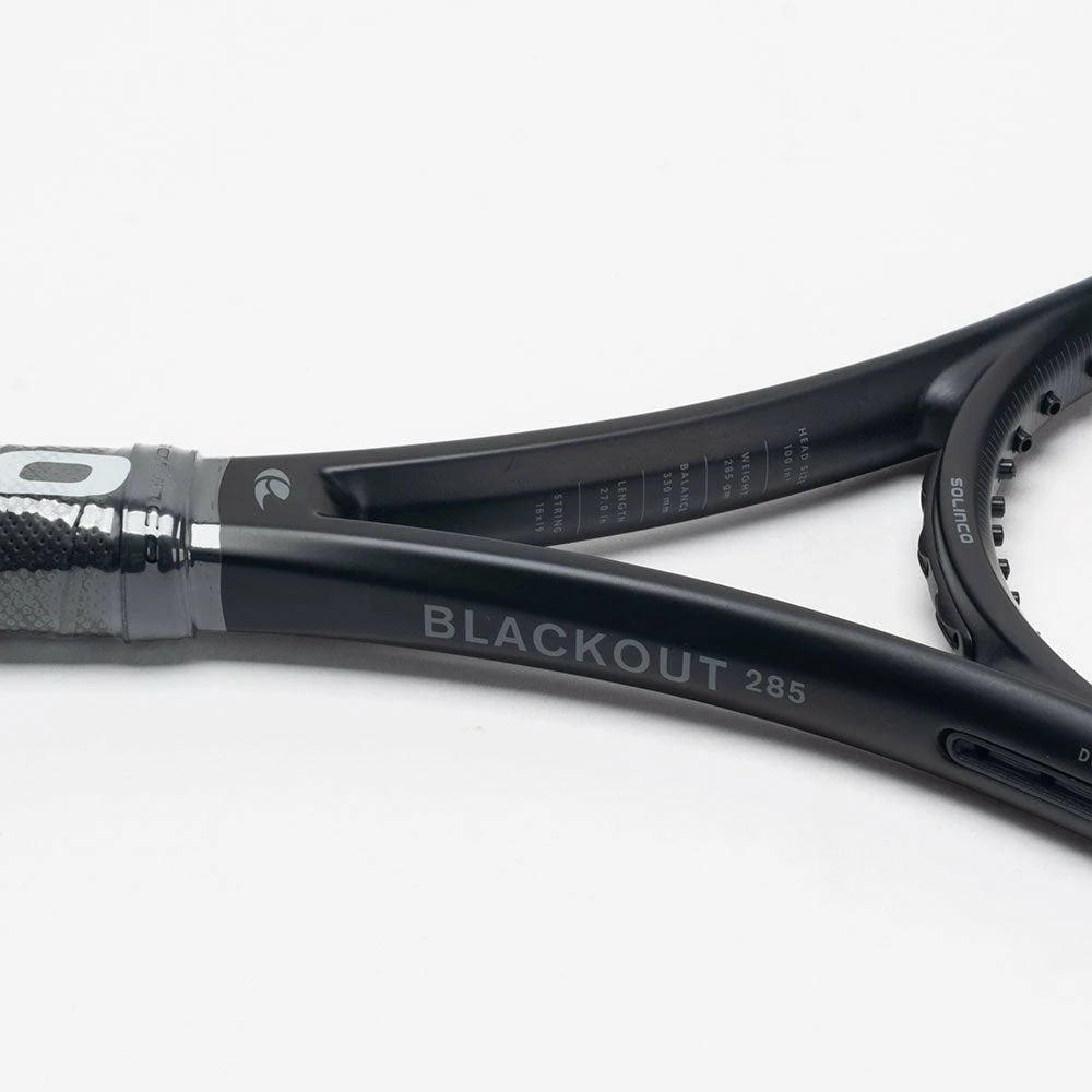 Tennis Racquets Solinco Blackout 285 5 Tennis Racquets Solinco Blackout 285