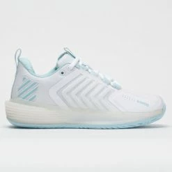 Tennis Shoes K-Swiss Ultrashot 3 Women's White/Blue Glow