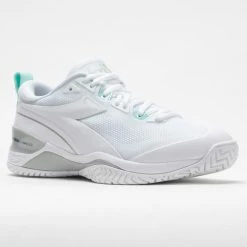 Diadora Speed Blushield 5 Club Women's White/White/White Tennis Shoes