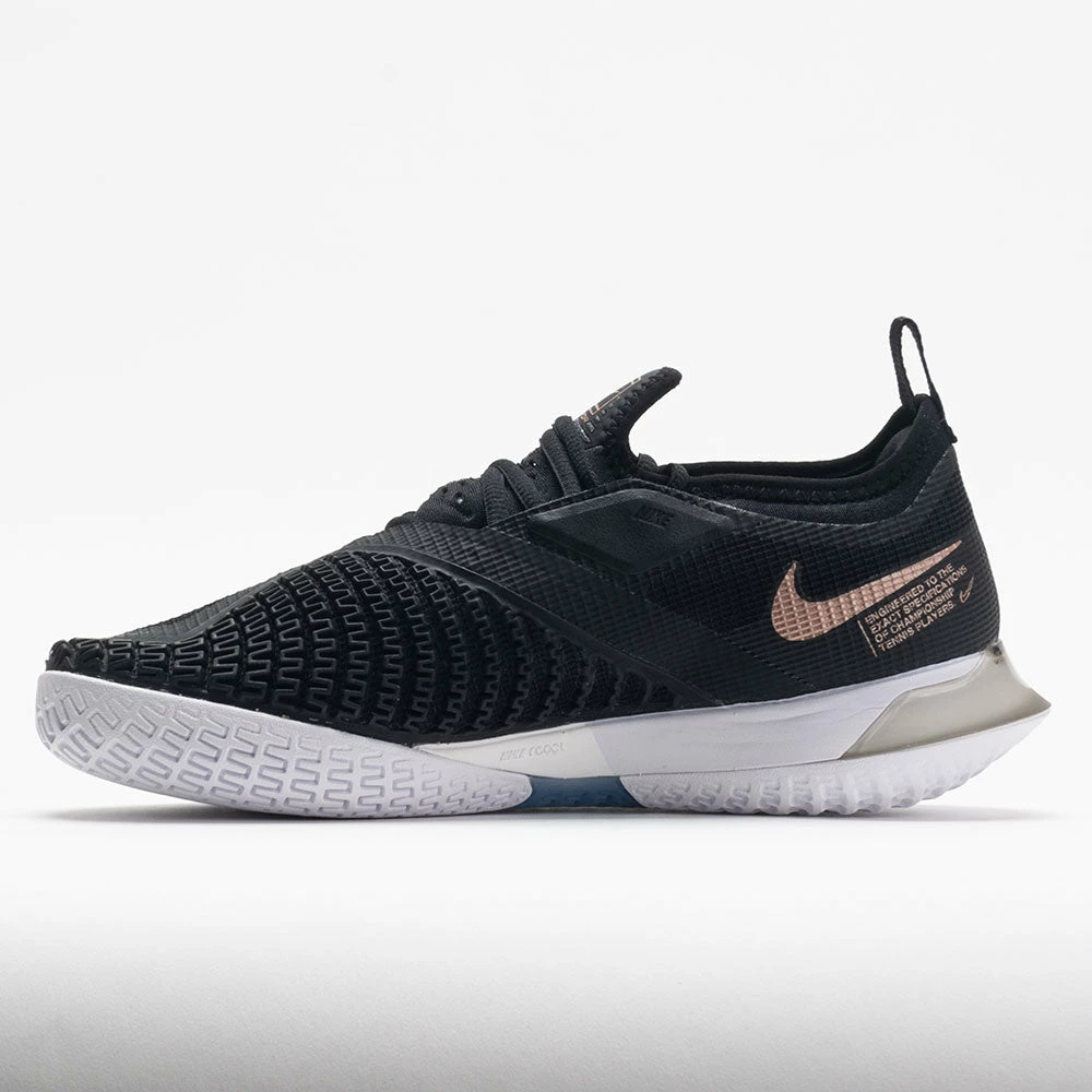 Nike React Vapor NXT Women's Black/White/Metallic Red Bronze Tennis Shoes 4 Nike React Vapor NXT Women's Black/White/Metallic Red Bronze Tennis Shoes