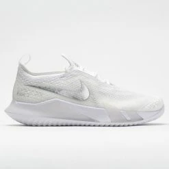 Tennis Shoes Nike React Vapor NXT Women's White/Metallic Silver/Grey Fog