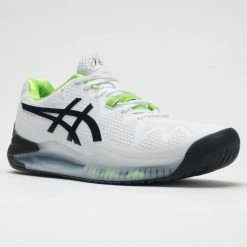 ASICS GEL-Resolution 8 Men's White/Green Gecko