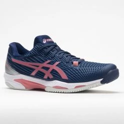 Tennis Shoes ASICS Solution Speed FF 2 Women's White/Peacoat