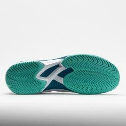 Mizuno Wave Exceed Tour 5 AC Men's White/Moroccan Blue Tennis Shoes