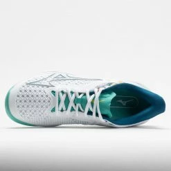 Tennis Shoes Mizuno Wave Exceed Tour 5 AC Women's White/Turquoise