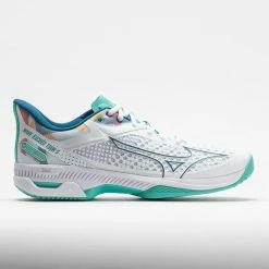 Tennis Shoes Mizuno Wave Exceed Tour 5 AC Women's White/Turquoise