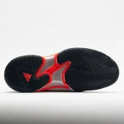 Adidas Barricade Men's White/Black/Solar Red 11 Adidas Barricade Men's White/Black/Solar Red