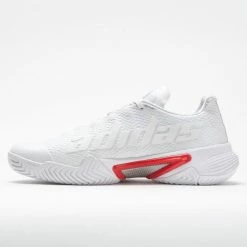 Adidas Barricade Women's White/Silver Metallic/Grey Tennis Shoes