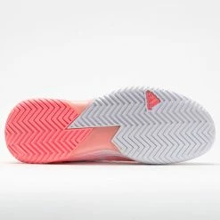 Adidas Adizero Ubersonic 4 Women's White/Legacy Indigo/Acid Red Tennis Shoes