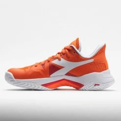 Tennis Shoes Diadora B.Icon AG Women's Vermilion Orange/White 9 Tennis Shoes Diadora B.Icon AG Women's Vermilion Orange/White