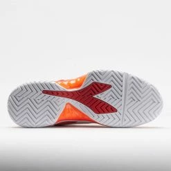 Tennis Shoes Diadora B.Icon AG Women's Vermilion Orange/White 11 Tennis Shoes Diadora B.Icon AG Women's Vermilion Orange/White