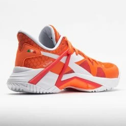Tennis Shoes Diadora B.Icon AG Women's Vermilion Orange/White 13 Tennis Shoes Diadora B.Icon AG Women's Vermilion Orange/White