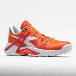 Diadora B.Icon Clay Women's Vermillion Orange/White Tennis Shoes