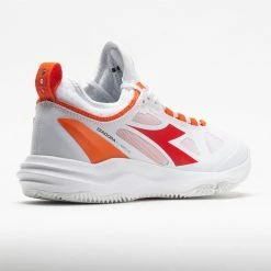 Tennis Shoes Diadora Speed Blushield Fly Clay Women's White/Fiery Red