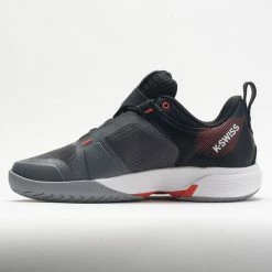 Tennis Shoes K-Swiss Ultrashot Team Men's Steel Gray/Jet Black/Spicy Orange