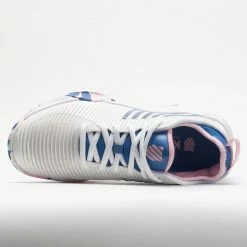 K-Swiss Hypercourt Supreme Women's White/Star Sapphire/Orchid Pink