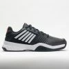 K-Swiss Court Express Men's Jet Black/White/Spicy Orange Tennis Shoes 1 K-Swiss Court Express Men's Jet Black/White/Spicy Orange Tennis Shoes
