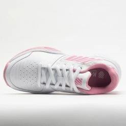 K-Swiss Court Express Women's White/Sea Pink