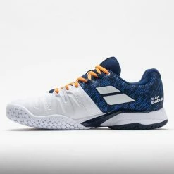Tennis Shoes Babolat Propulse Blast Men's White/Dark Blue