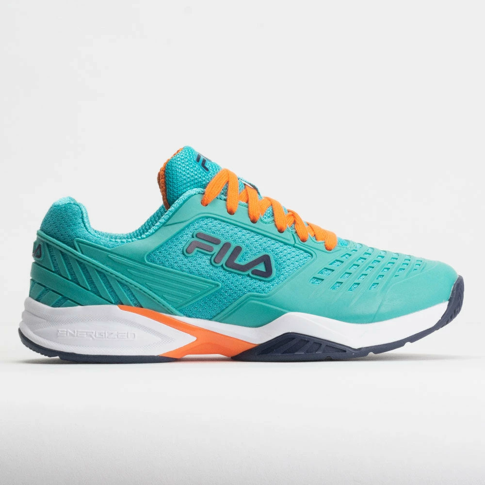 Fila Axilus 2 Energized Women's Ceramic/Vibrant Orange/Maritime Blue Tennis Shoes 3 Fila Axilus 2 Energized Women's Ceramic/Vibrant Orange/Maritime Blue Tennis Shoes