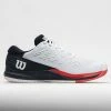 Tennis Shoes Wilson Rush Pro Ace Men's White/Black/Poppy Red