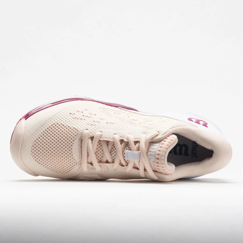 Wilson Rush Pro Ace Women's Scallop Shell/White 5 Wilson Rush Pro Ace Women's Scallop Shell/White