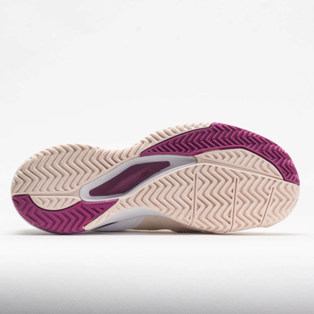 Wilson Rush Pro Ace Women's Scallop Shell/White 6 Wilson Rush Pro Ace Women's Scallop Shell/White