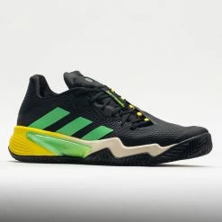 Adidas Barricade Clay Men's White/Beam Green/Beam Yellow