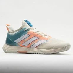 Adidas Adizero Ubersonic 4 Men's Off White/White/Beam Orange Tennis Shoes