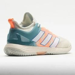 Adidas Adizero Ubersonic 4 Men's Off White/White/Beam Orange Tennis Shoes