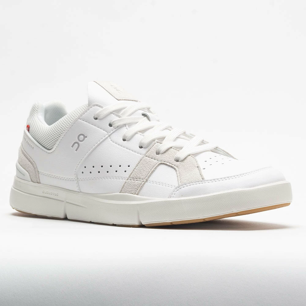 On Running On The Roger Clubhouse Men's White/Sand Lifestyle Sneakers 7 On Running On The Roger Clubhouse Men's White/Sand Lifestyle Sneakers