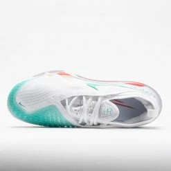 Tennis Shoes Nike React Vapor NXT Men's White/Washed Teal/Habanero Red