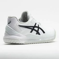 ASICS GEL-Resolution 8 Women's White/Black Tennis Shoes