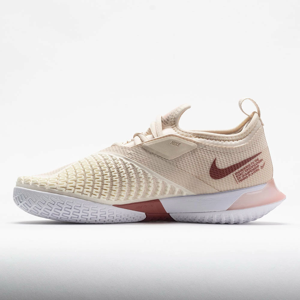 Nike React Vapor NXT Women's Pearl White/Canyon Rust Tennis Shoes 4 Nike React Vapor NXT Women's Pearl White/Canyon Rust Tennis Shoes