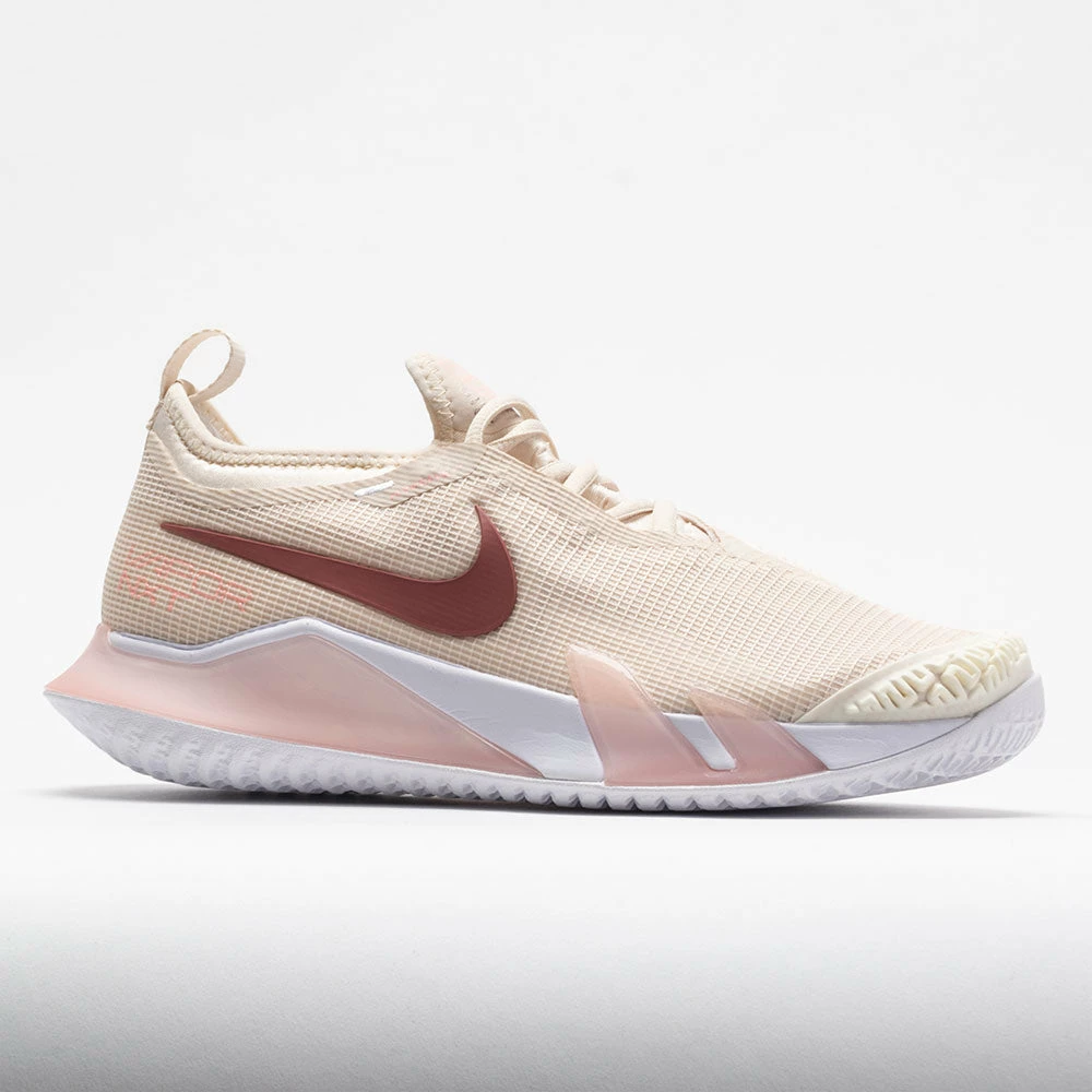 Nike React Vapor NXT Women's Pearl White/Canyon Rust Tennis Shoes 7 Nike React Vapor NXT Women's Pearl White/Canyon Rust Tennis Shoes