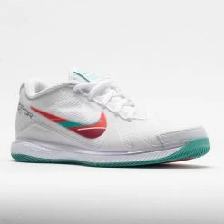 Nike Air Zoom Vapor Pro Women's White/Washed Teal/Habanero Red