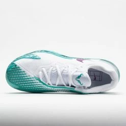 Tennis Shoes Nike Zoom Vapor Cage 4 Rafa White/Red Plum/Washed Teal 10 Tennis Shoes Nike Zoom Vapor Cage 4 Rafa White/Red Plum/Washed Teal