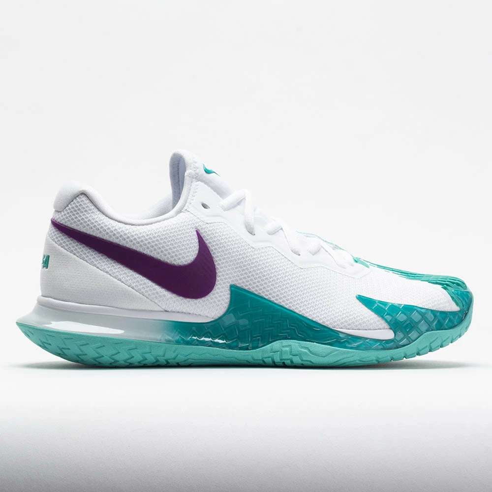 Tennis Shoes Nike Zoom Vapor Cage 4 Rafa White/Red Plum/Washed Teal 3 Tennis Shoes Nike Zoom Vapor Cage 4 Rafa White/Red Plum/Washed Teal