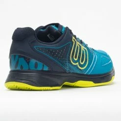 Kids' Shoes Wilson Kaos Junior Quick Lace Barrier Reef/Navy Blazer/Lime Popsicle