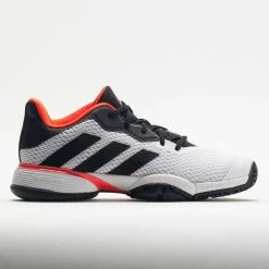Kids' Shoes Adidas Barricade Junior White/Black/Solar Red