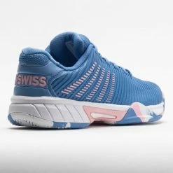 Kids' Shoes K-Swiss Hypercourt Express 2 Junior Silver Lake Blue/Wht/Orchid Pink