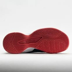 Kids' Shoes Wilson Rush Pro 4.0 Junior Quick Lace Black/White/Poppy Red