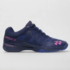 Yonex Power Cushion Aerus 3 LX Women's Navy Blue Squash Shoes