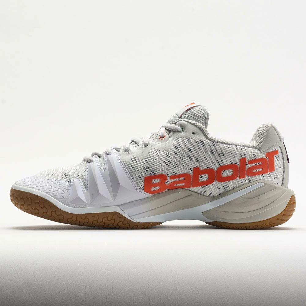 Squash Shoes Babolat Shadow Tour Men's White/Light Gray 4 Squash Shoes Babolat Shadow Tour Men's White/Light Gray