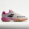 Squash Shoes Babolat Shadow Tour Women's White/Pink 2 Squash Shoes Babolat Shadow Tour Women's White/Pink